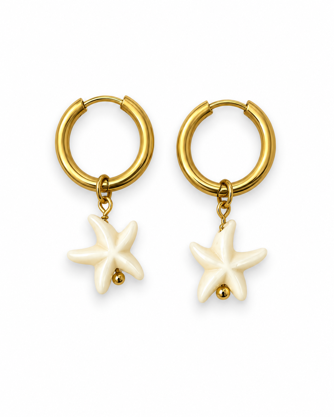 Ohrringe „Seesternzauber“ silber/gold