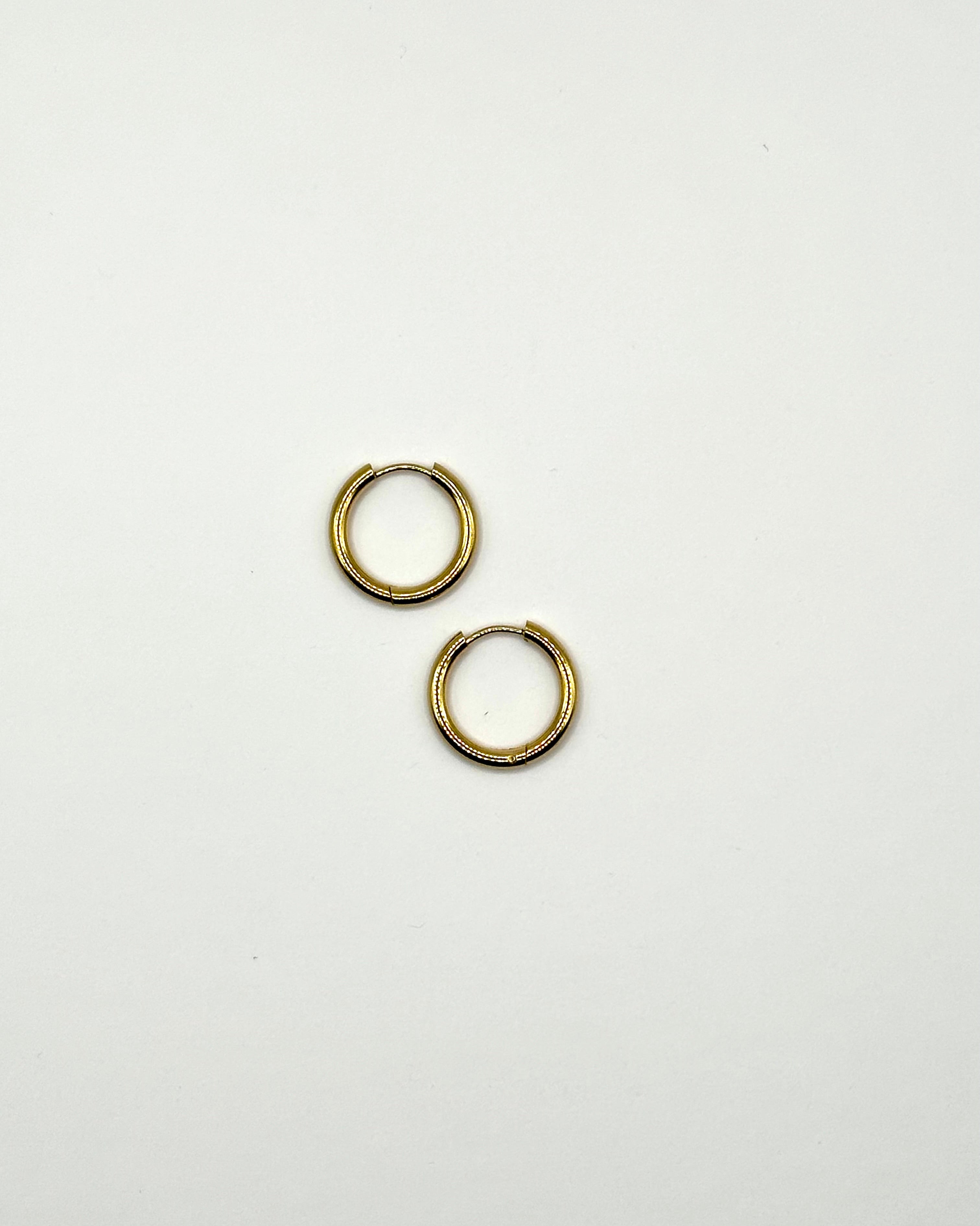 Creolen gold/silber 19mm