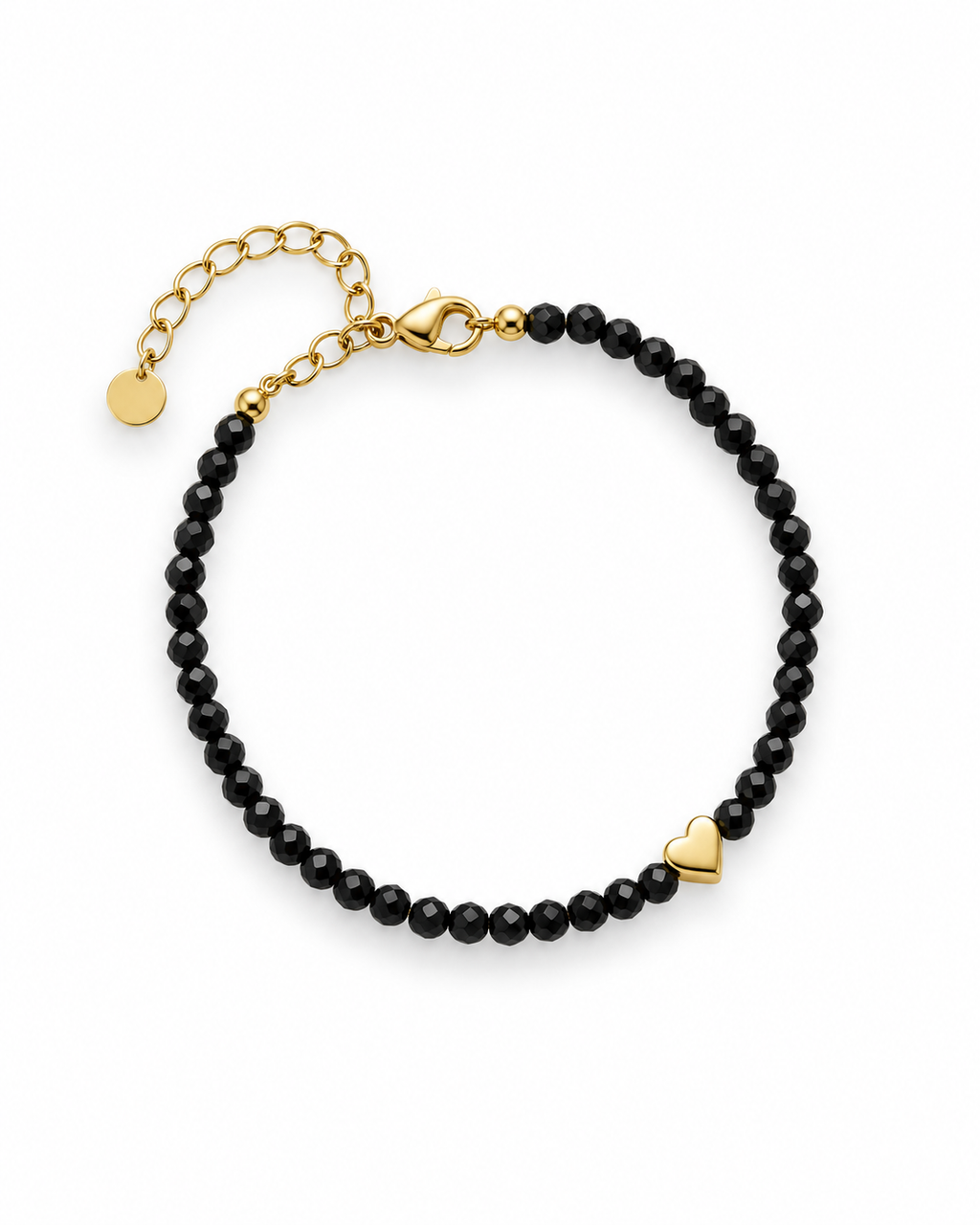 Armband „Mitternachtsherz“