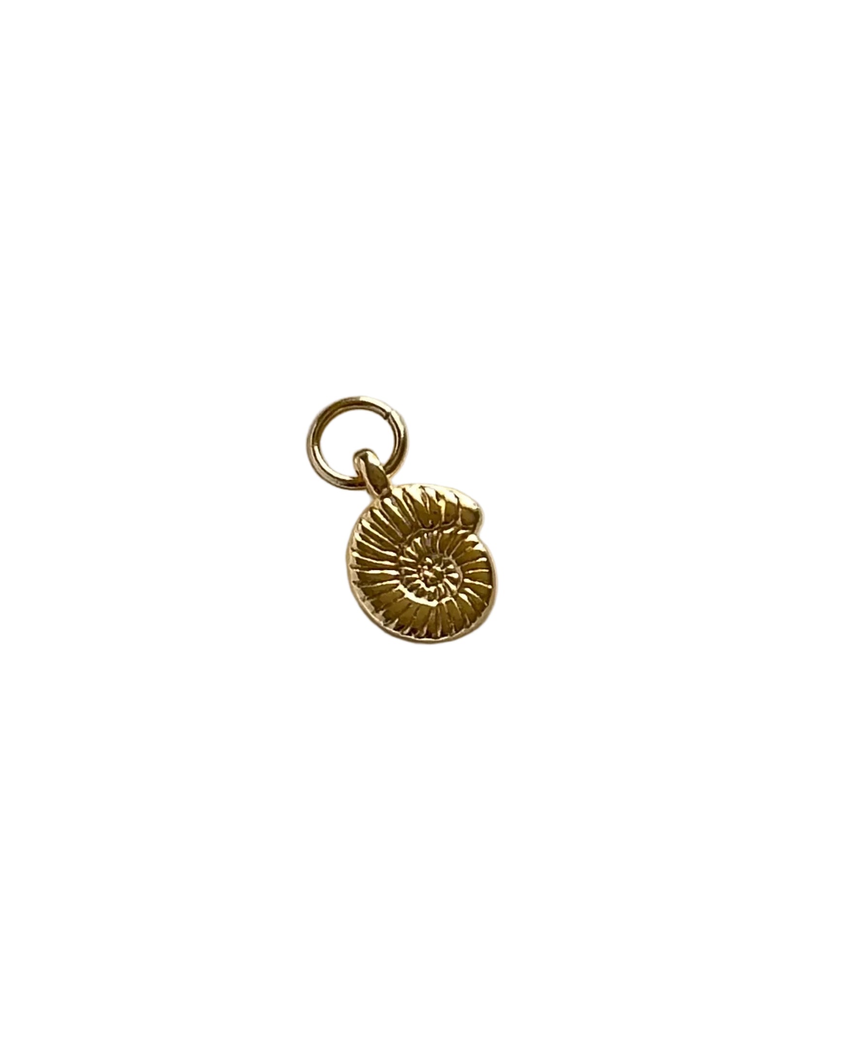 Charm "Muschel" gold