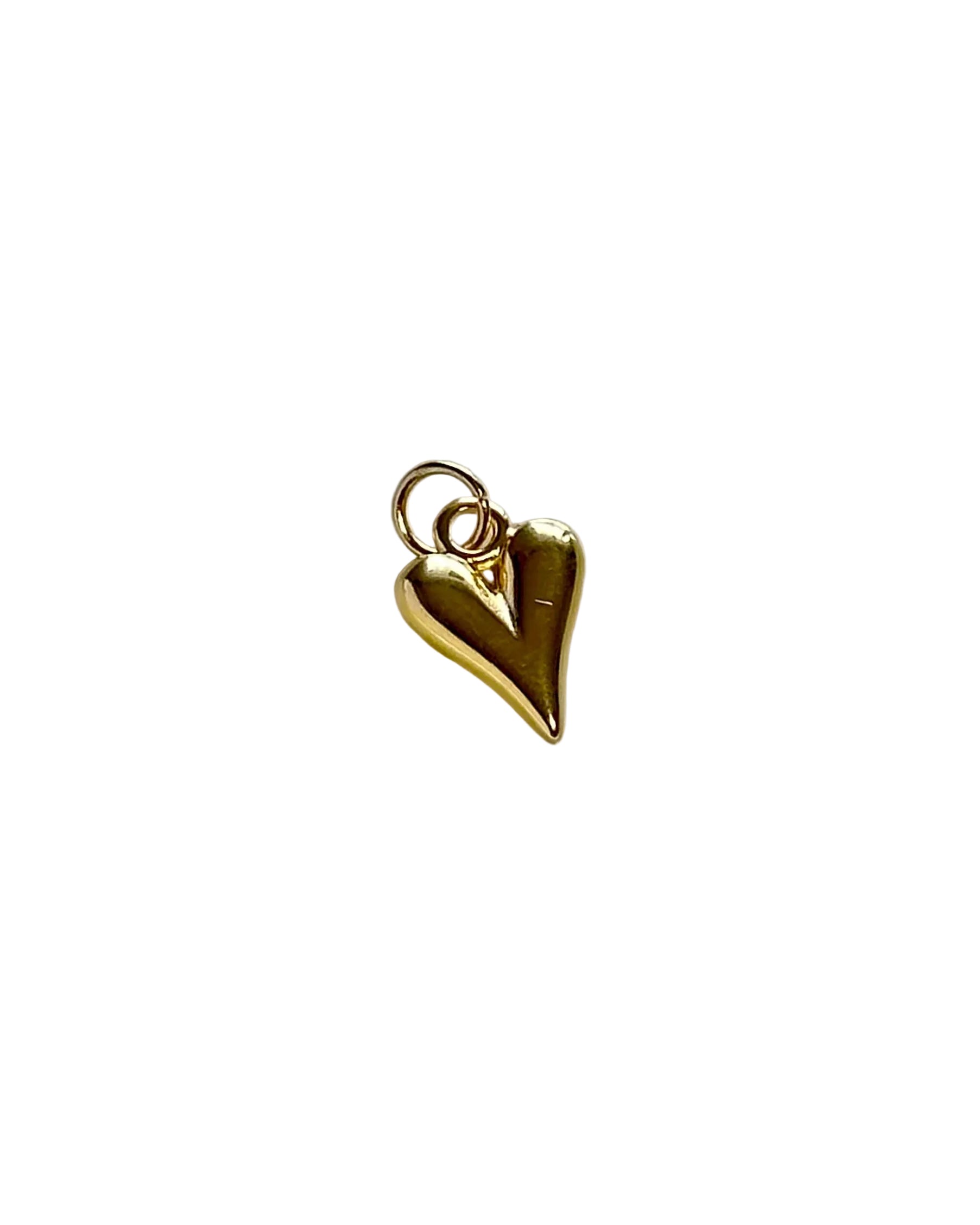 Charm „Heart“ gold/silber