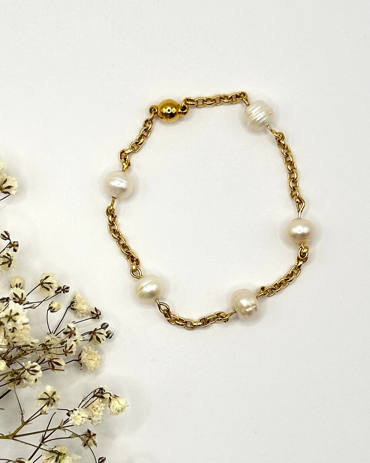 Armband „WhitePearl“