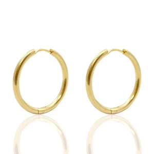 Creolen gold/silber 19mm