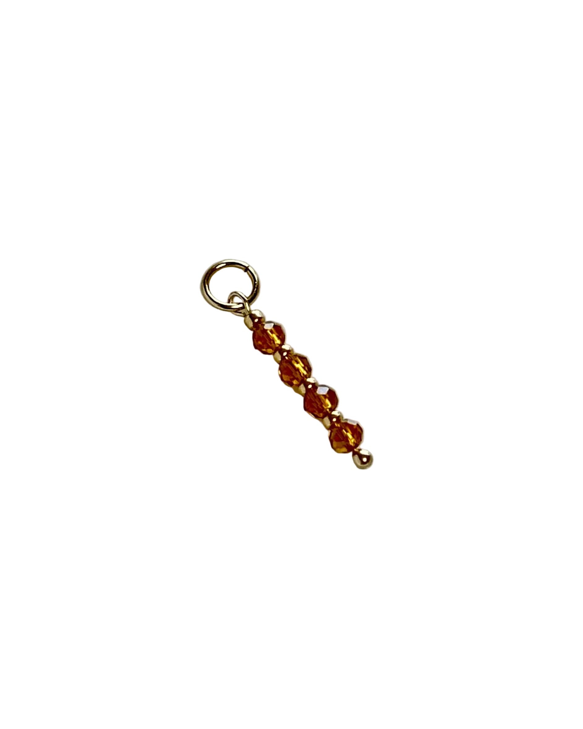 Charm "Facet Champagner"