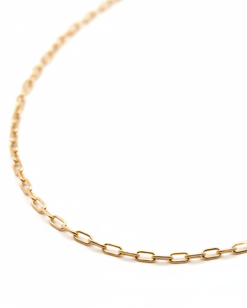 Langanker Basiskette gold