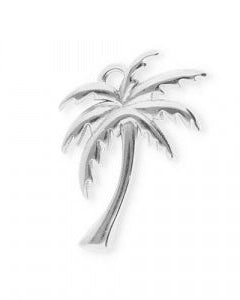Charm „Palme“ gold/silber